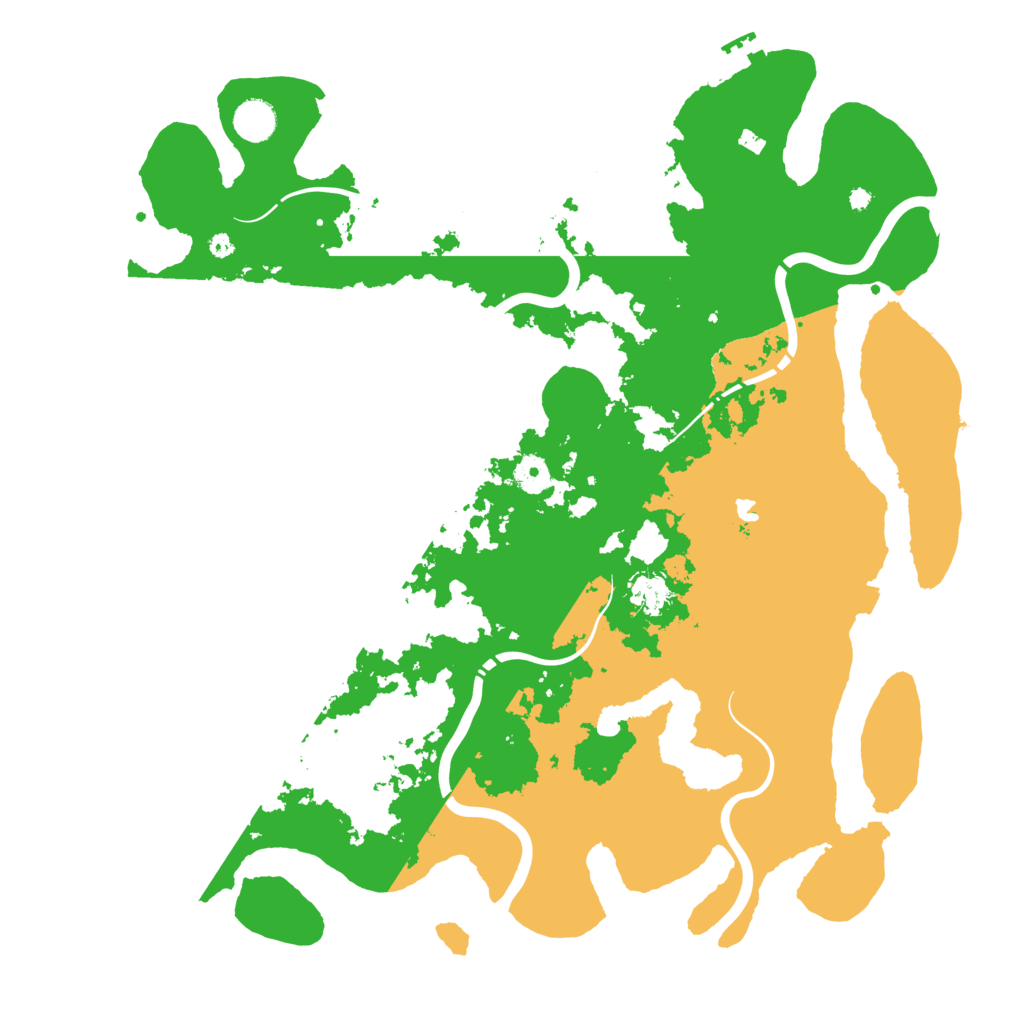 Biome Rust Map: Procedural Map, Size: 4250, Seed: 1545364974