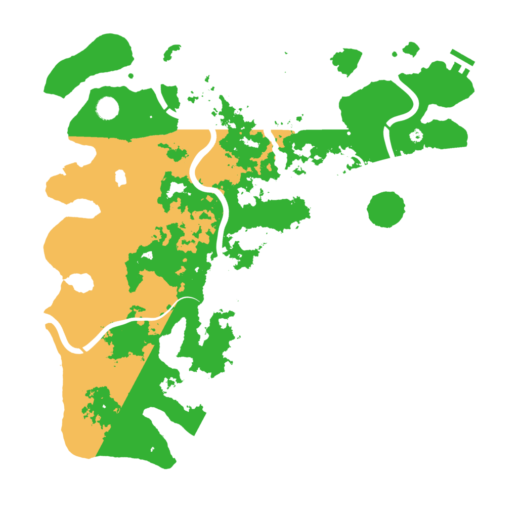Biome Rust Map: Procedural Map, Size: 4000, Seed: 533013521