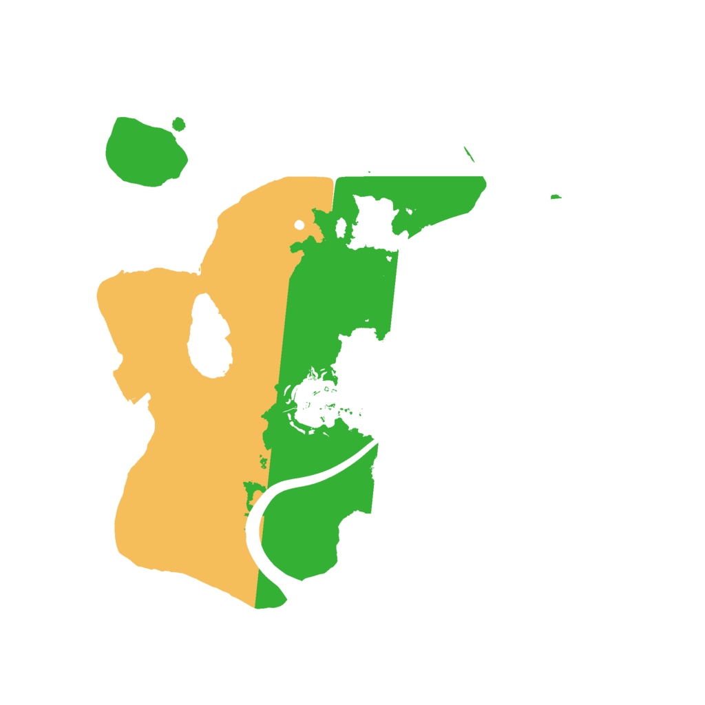 Biome Rust Map: Procedural Map, Size: 2125, Seed: 1901290548