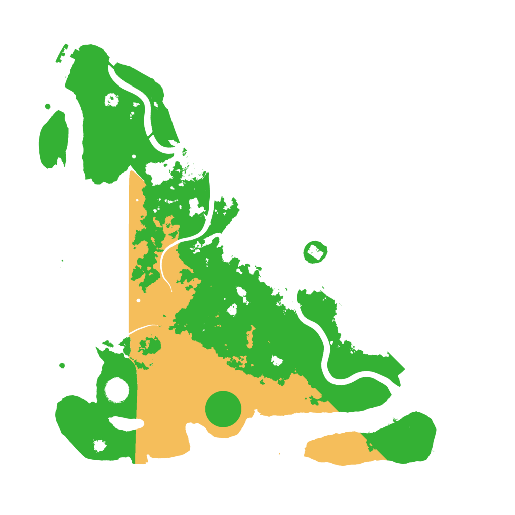 Biome Rust Map: Procedural Map, Size: 3750, Seed: 5103