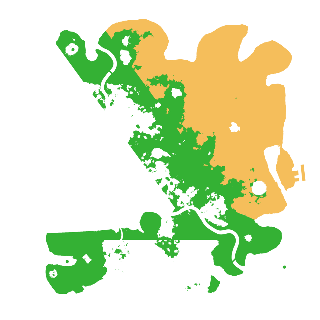 Biome Rust Map: Procedural Map, Size: 4000, Seed: 880590