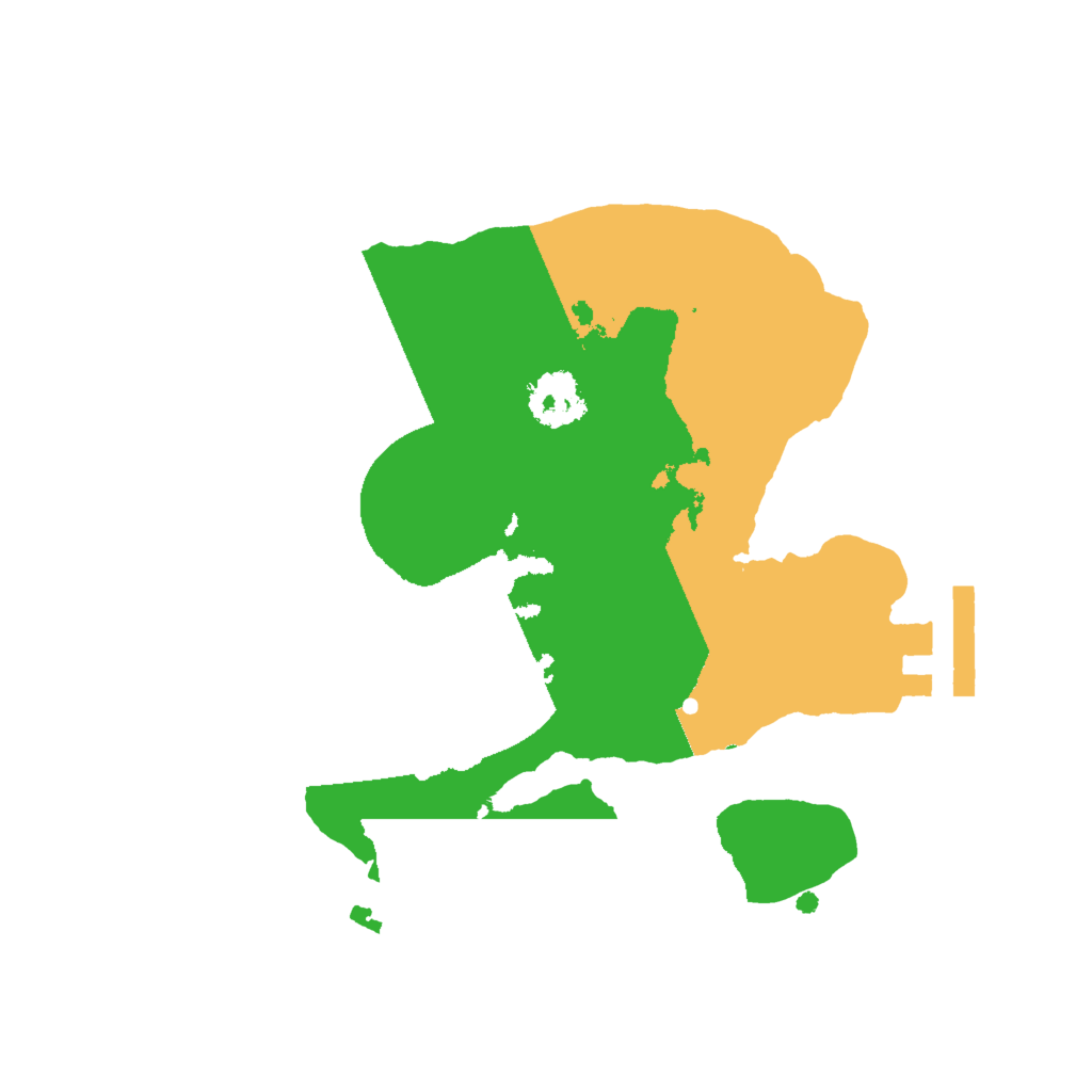 Biome Rust Map: Procedural Map, Size: 2000, Seed: 238041753