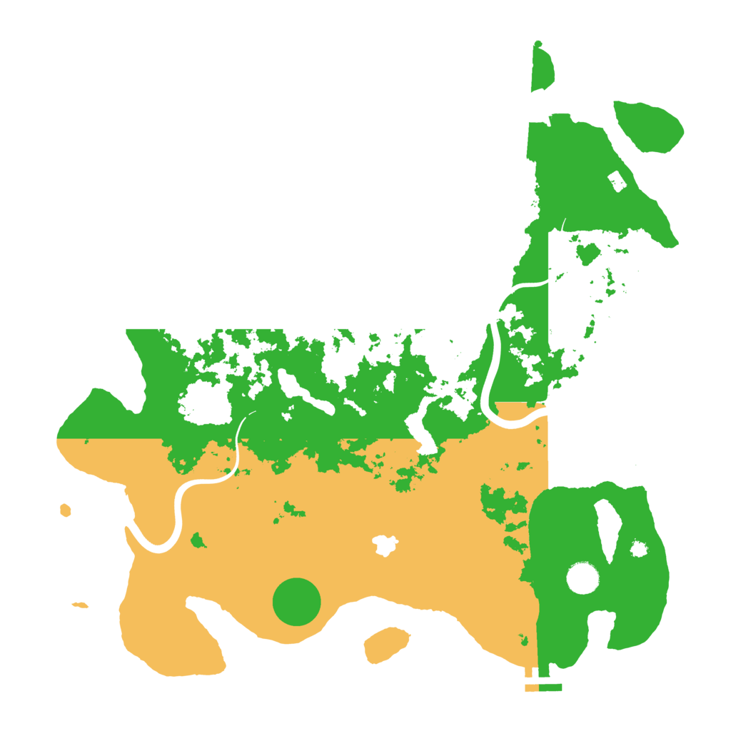 Biome Rust Map: Procedural Map, Size: 4000, Seed: 1656489925