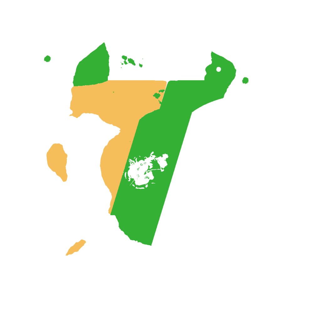 Biome Rust Map: Procedural Map, Size: 2000, Seed: 690897033