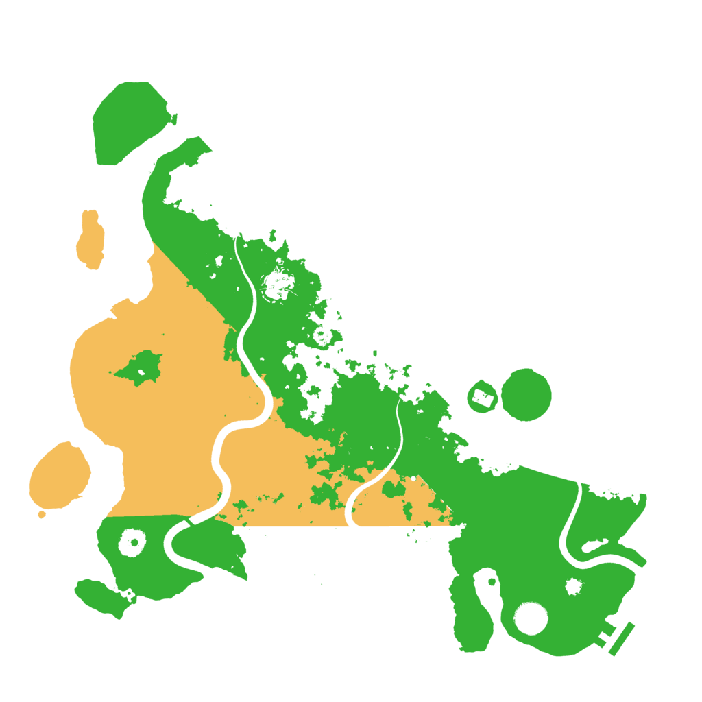 Biome Rust Map: Procedural Map, Size: 3800, Seed: 1863441911