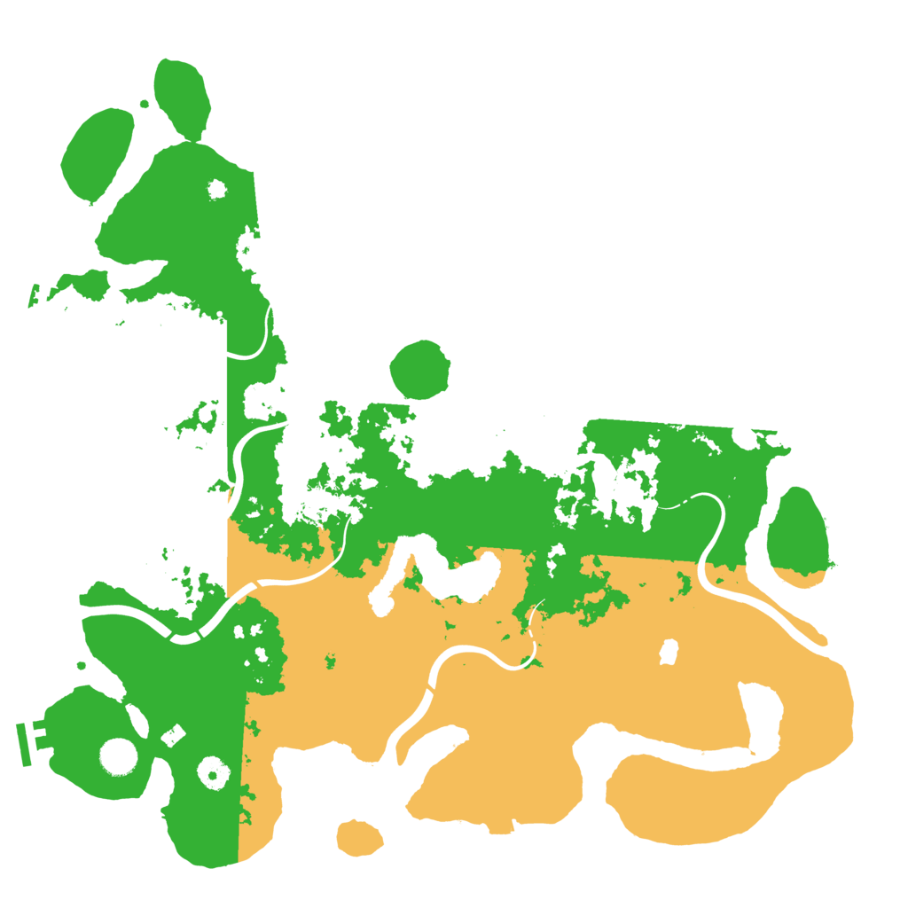 Biome Rust Map: Procedural Map, Size: 4250, Seed: 30774