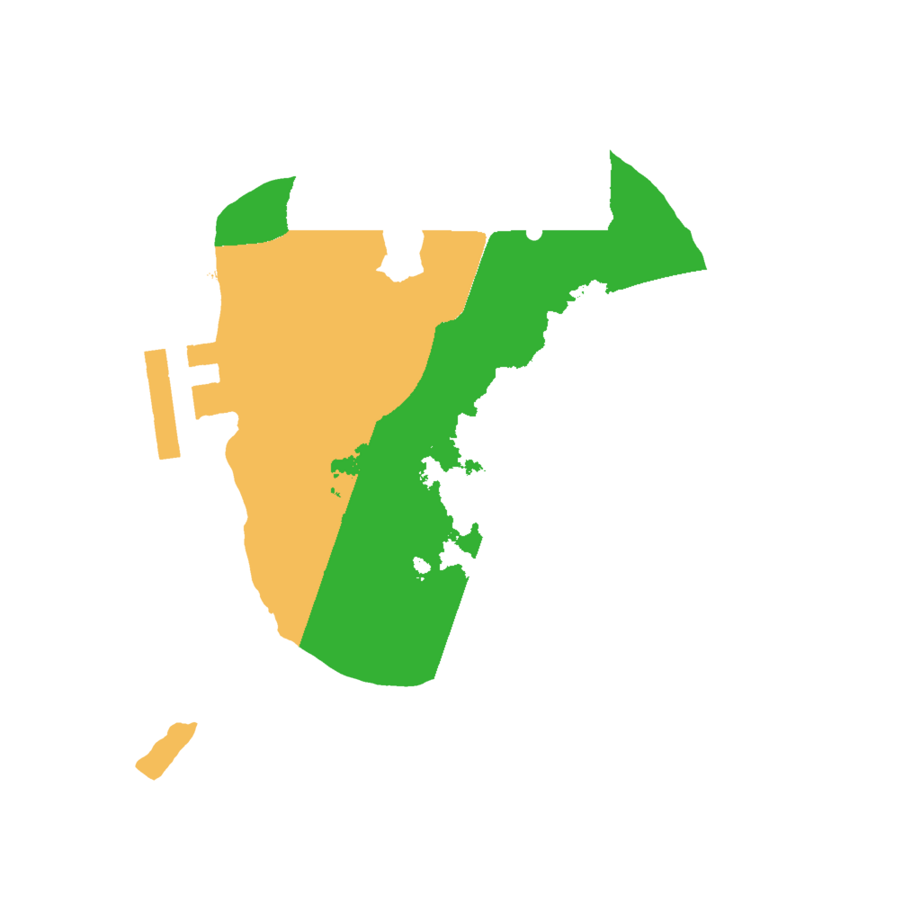 Biome Rust Map: Procedural Map, Size: 1700, Seed: 2233
