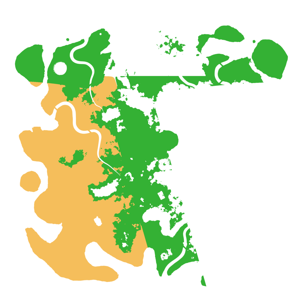 Biome Rust Map: Procedural Map, Size: 4096, Seed: 2087094812