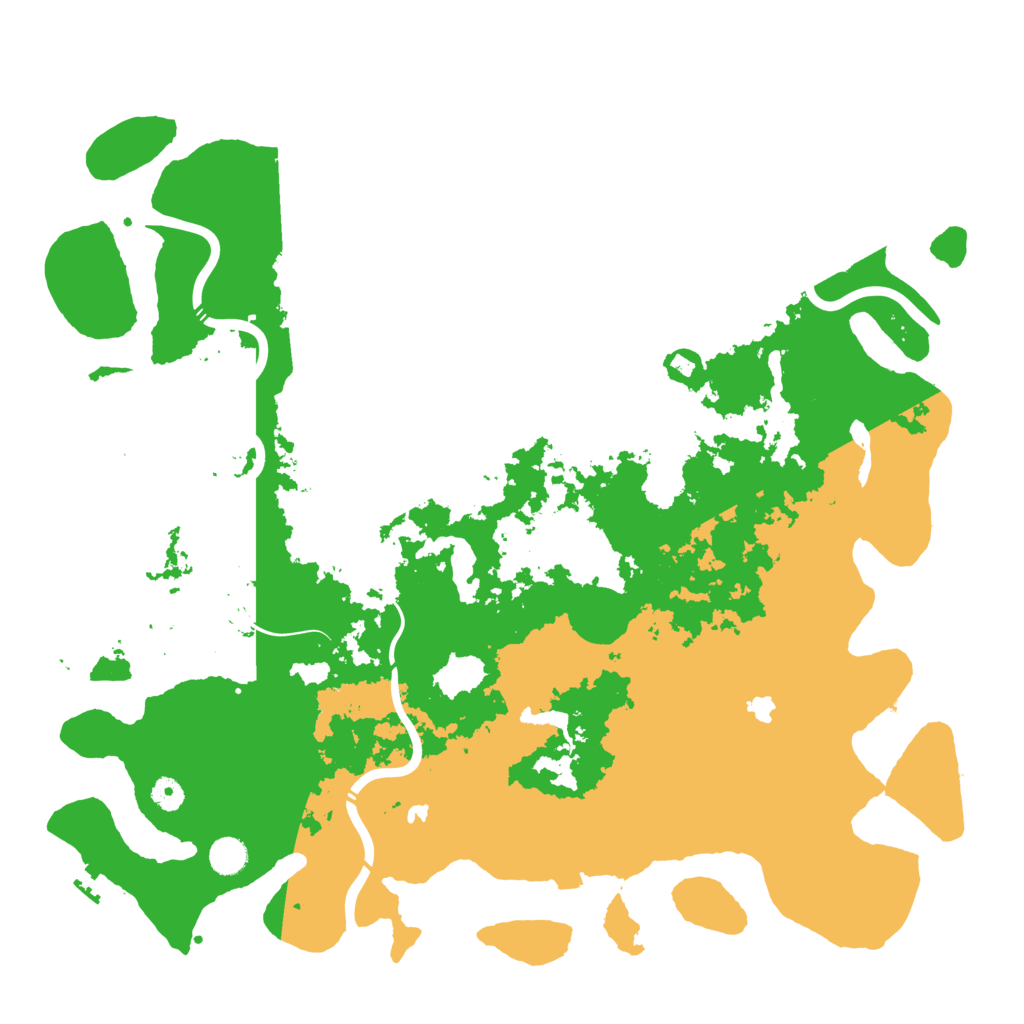 Biome Rust Map: Procedural Map, Size: 4750, Seed: 4071