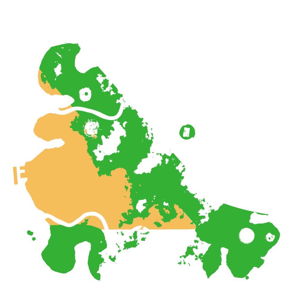 Biome Rust Map: Procedural Map, Size: 3500, Seed: 1784736738