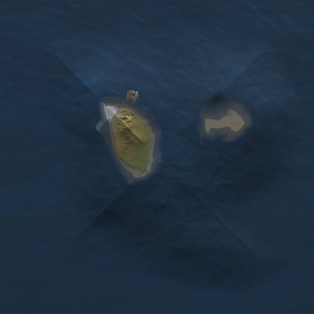 Rust Map: Procedural Map, Size: 1000, Seed: 1309178327, 1 Monuments