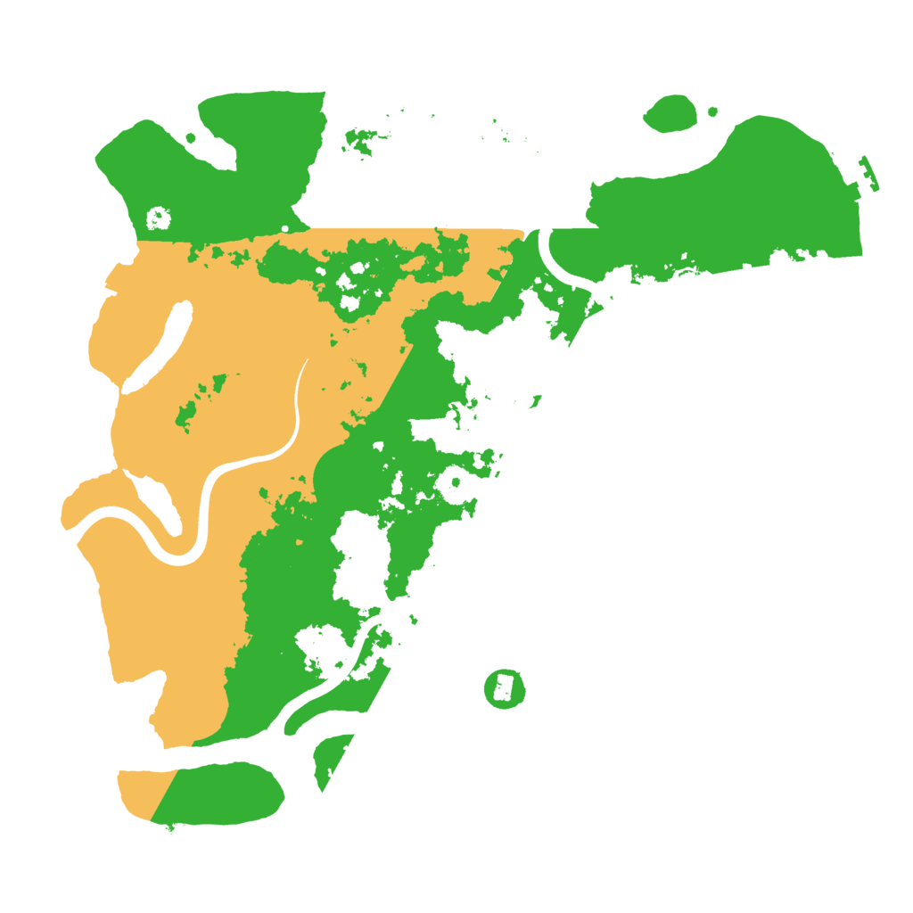Biome Rust Map: Procedural Map, Size: 3750, Seed: 347211546