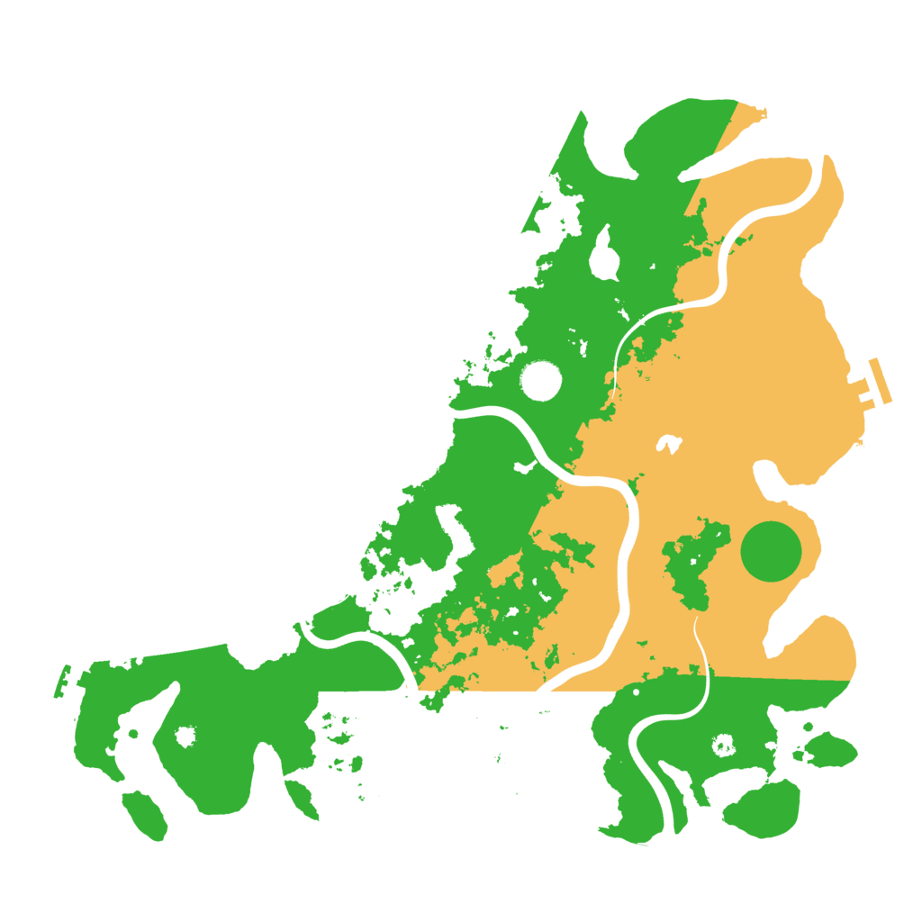 Biome Rust Map: Procedural Map, Size: 4000, Seed: 402816446
