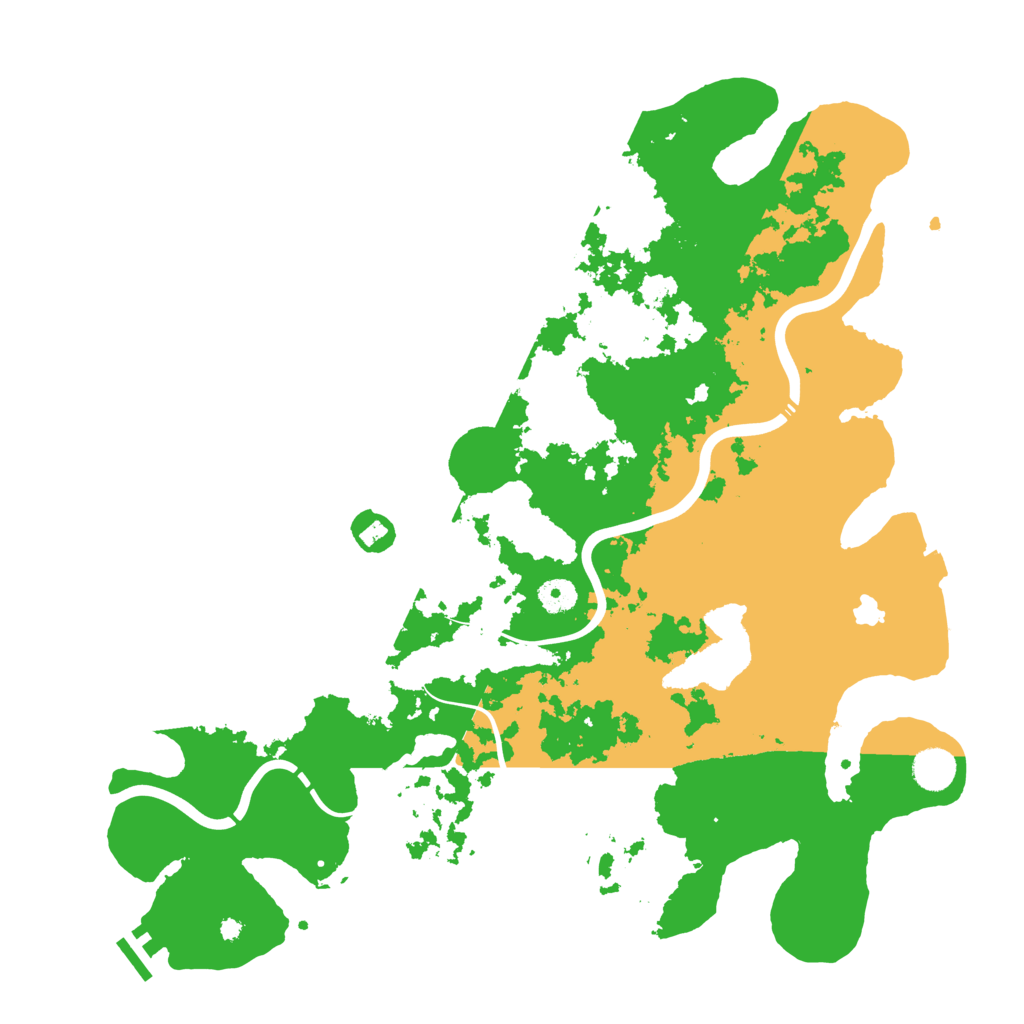 Biome Rust Map: Procedural Map, Size: 4250, Seed: 157997498