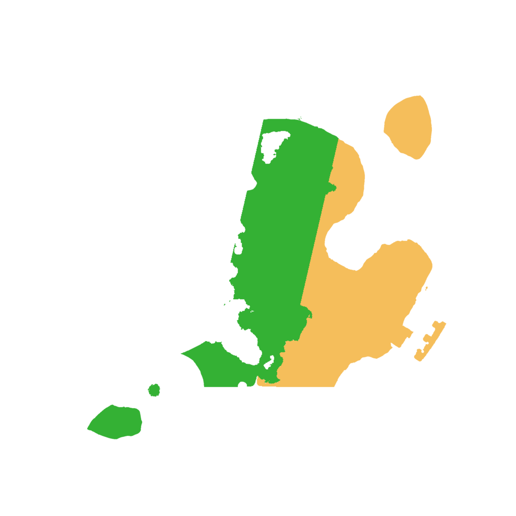 Biome Rust Map: Procedural Map, Size: 1700, Seed: 499838691