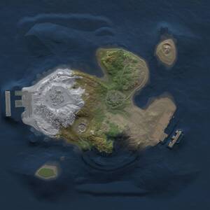Thumbnail Rust Map: Procedural Map, Size: 1700, Seed: 499838691, 6 Monuments