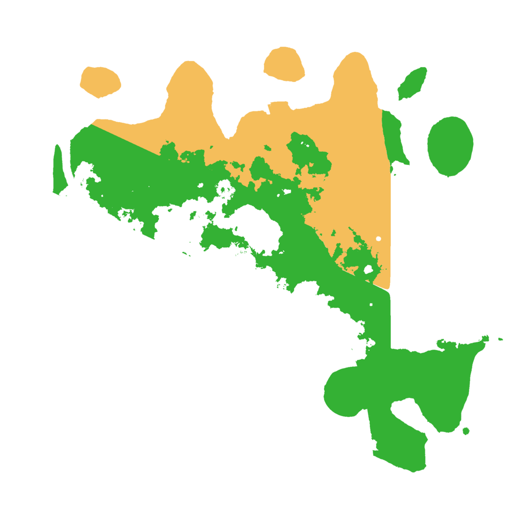 Biome Rust Map: Procedural Map, Size: 3000, Seed: 11738