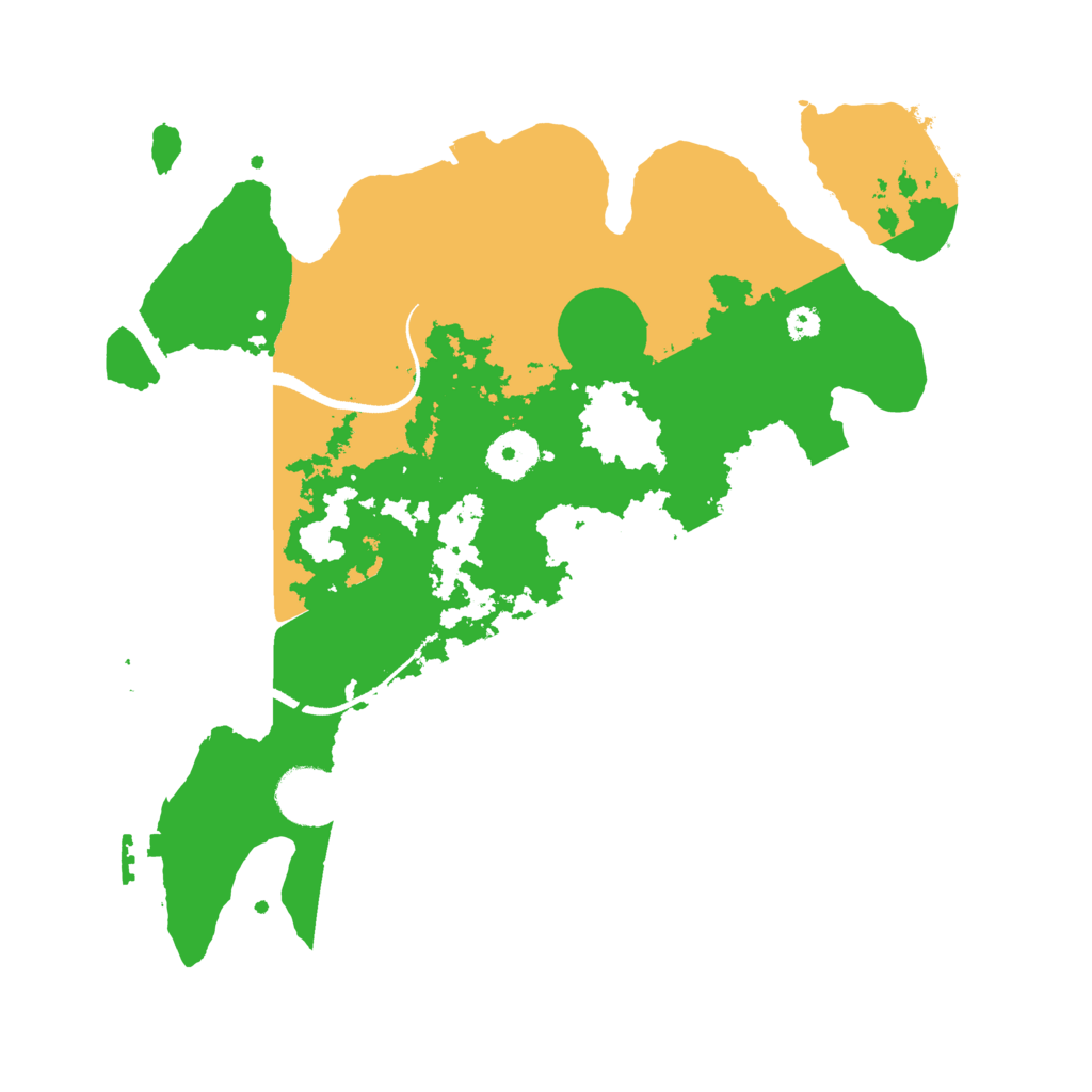 Biome Rust Map: Procedural Map, Size: 3300, Seed: 12365