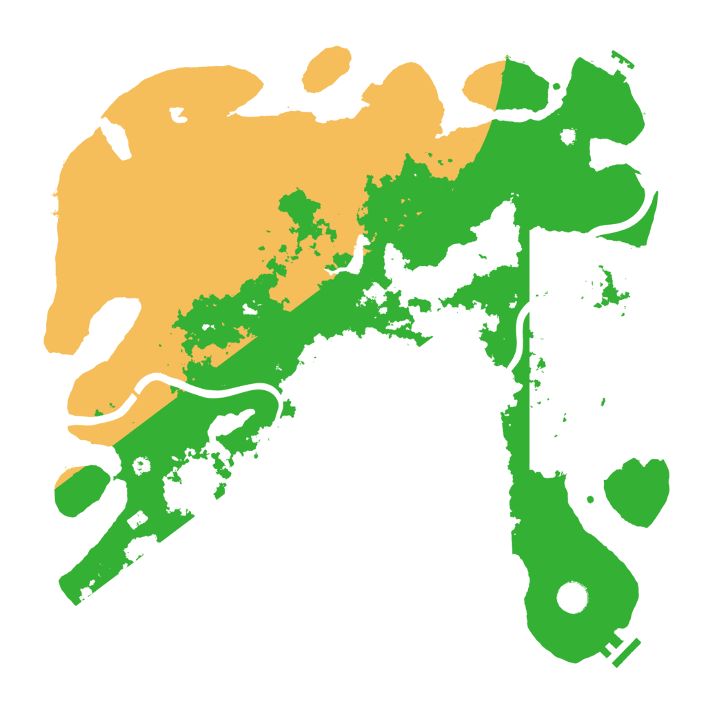 Biome Rust Map: Procedural Map, Size: 4000, Seed: 1551860223