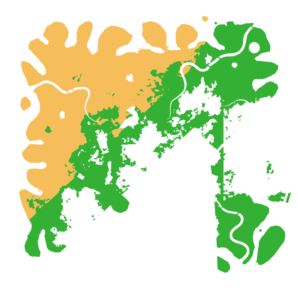 Biome Rust Map: Procedural Map, Size: 4800, Seed: 1652528921