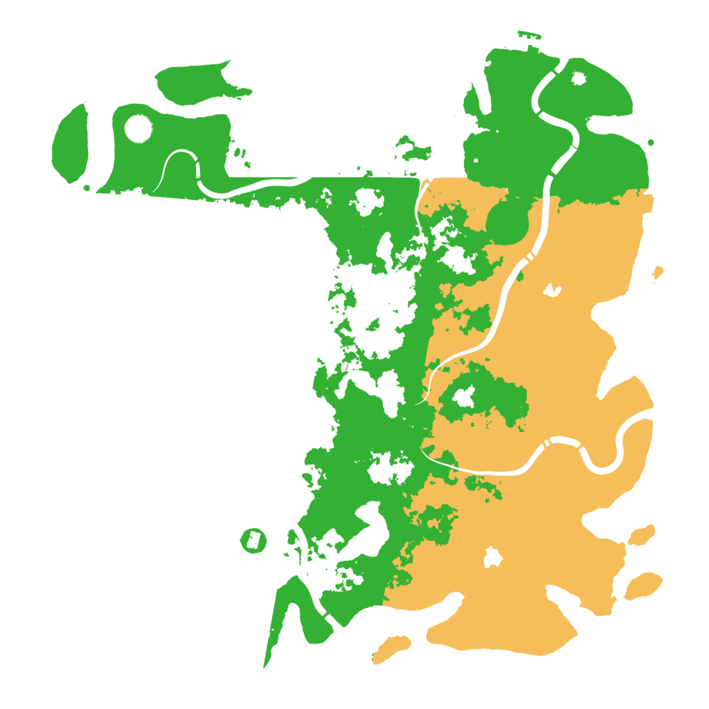 Biome Rust Map: Procedural Map, Size: 4500, Seed: 1650741