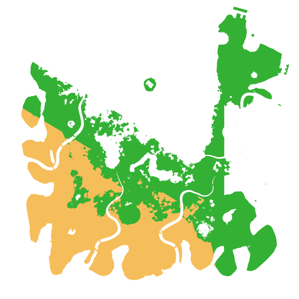 Biome Rust Map: Procedural Map, Size: 4250, Seed: 1983240