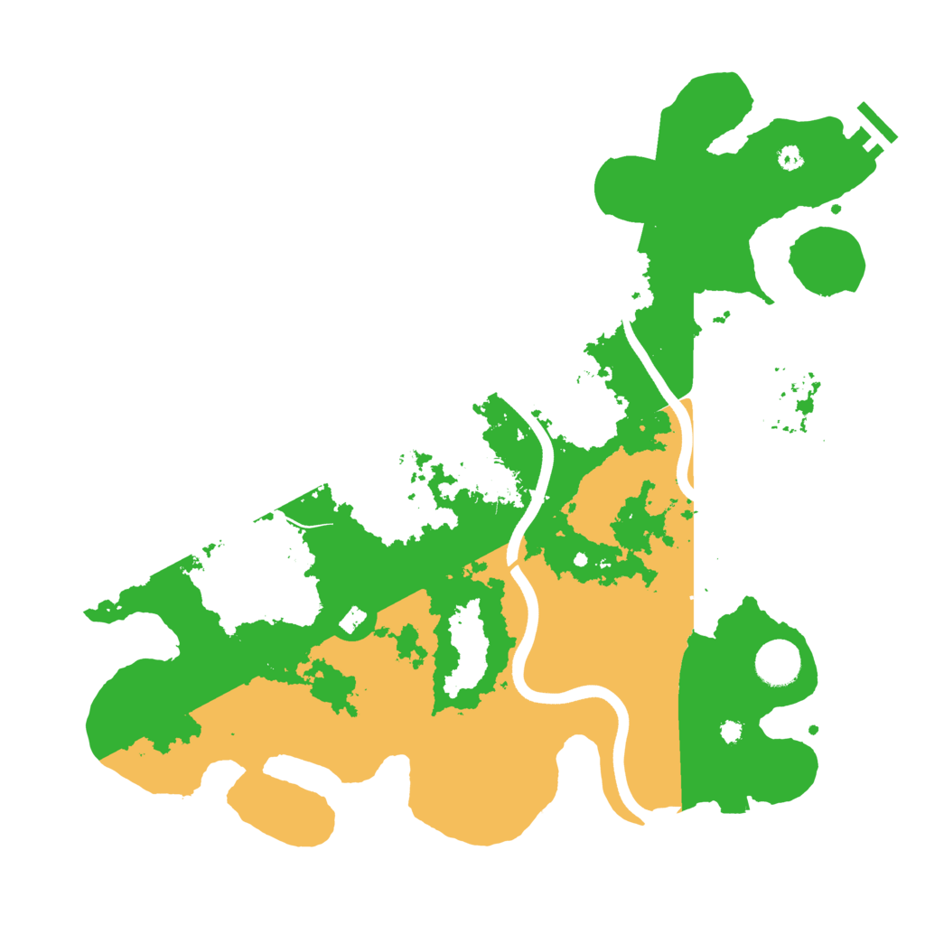 Biome Rust Map: Procedural Map, Size: 3750, Seed: 1546669526
