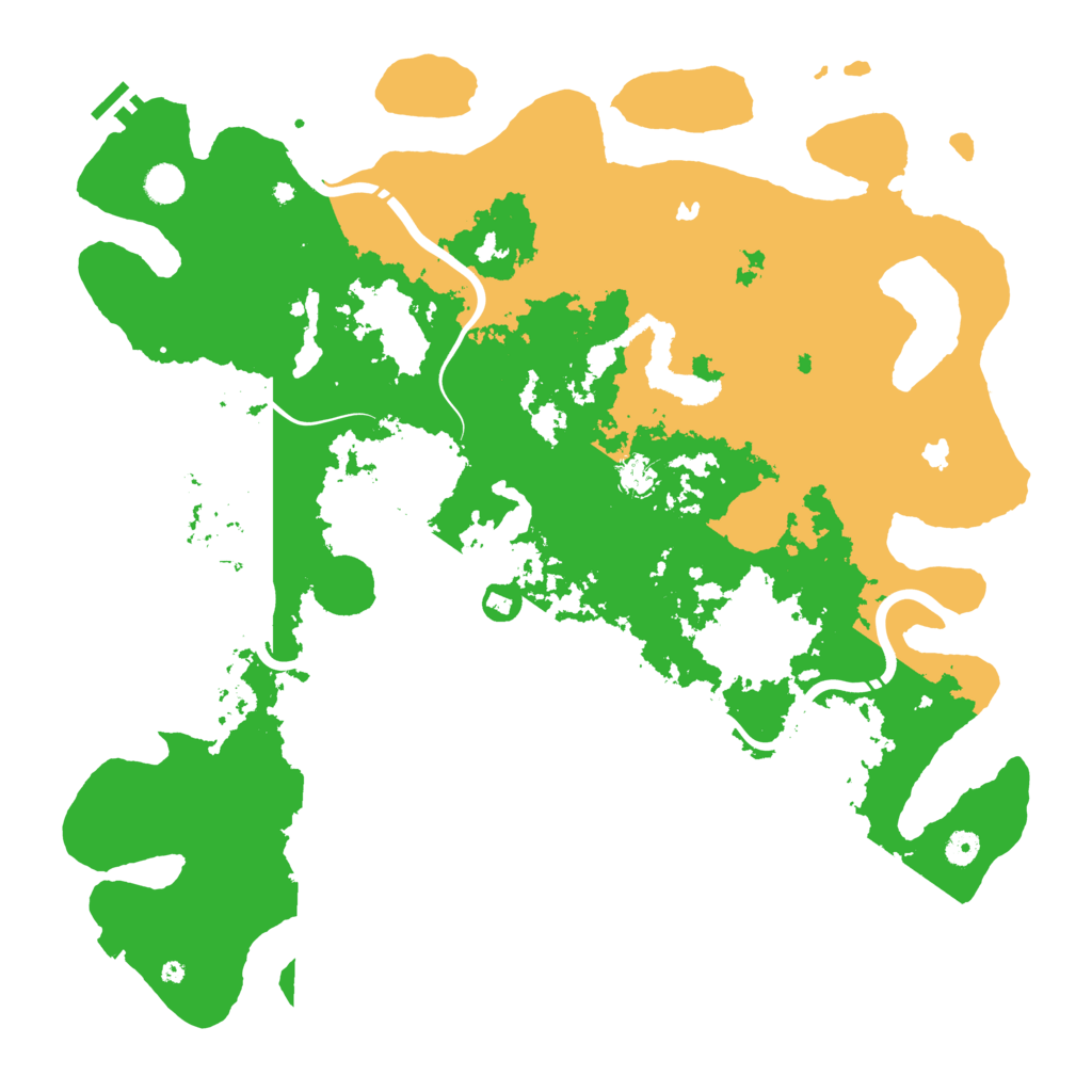 Biome Rust Map: Procedural Map, Size: 4800, Seed: 35476