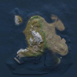 Thumbnail Rust Map: Procedural Map, Size: 2000, Seed: 189656, 3 Monuments
