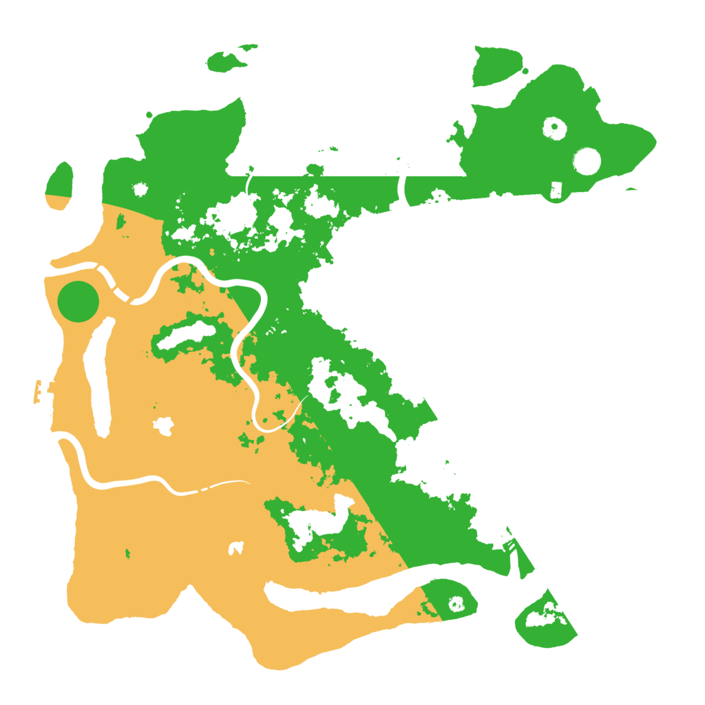 Biome Rust Map: Procedural Map, Size: 4500, Seed: 903248122