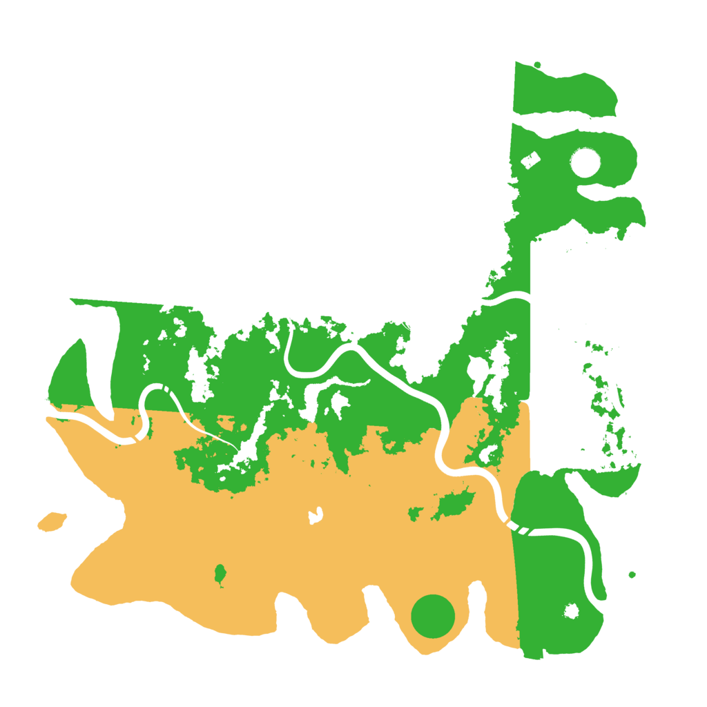 Biome Rust Map: Procedural Map, Size: 4250, Seed: 419370820