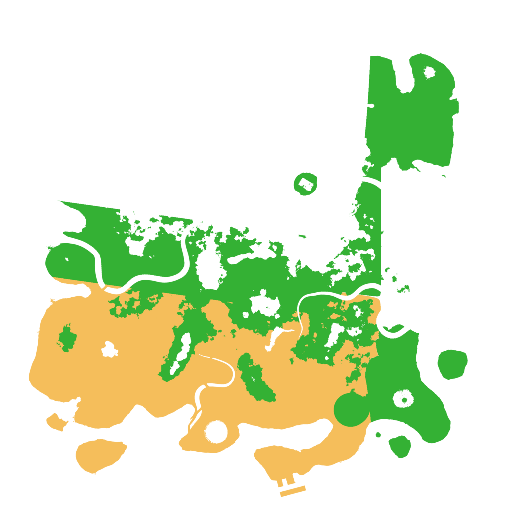 Biome Rust Map: Procedural Map, Size: 4000, Seed: 624663711