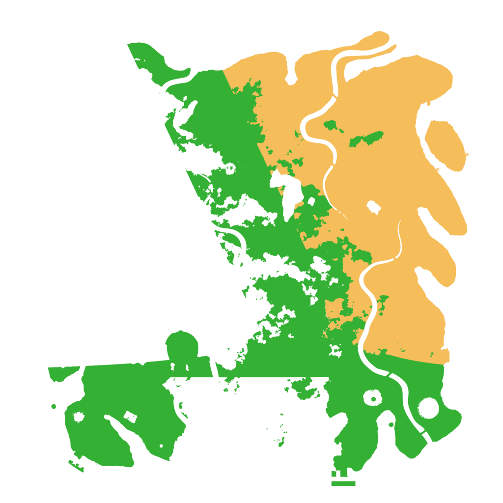 Biome Rust Map: Procedural Map, Size: 4250, Seed: 1519431027