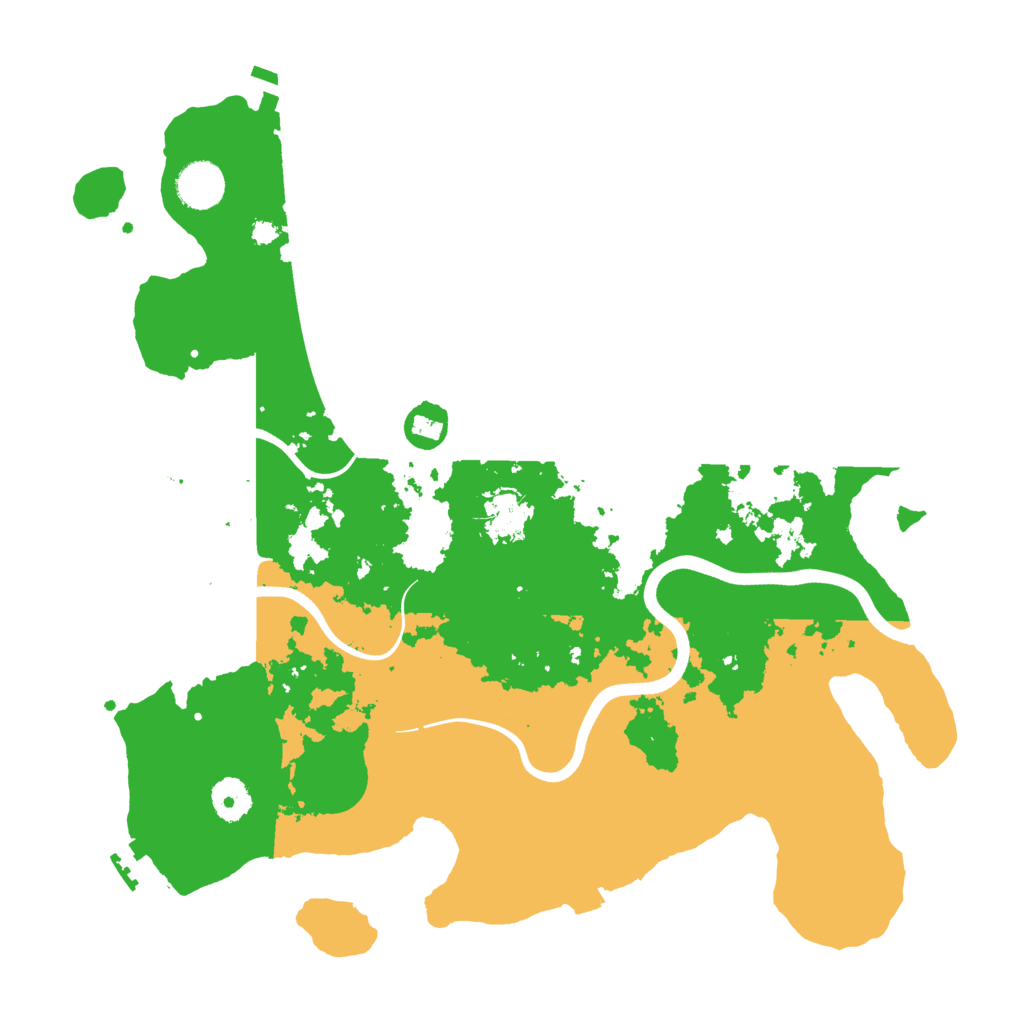 Biome Rust Map: Procedural Map, Size: 3750, Seed: 755010561