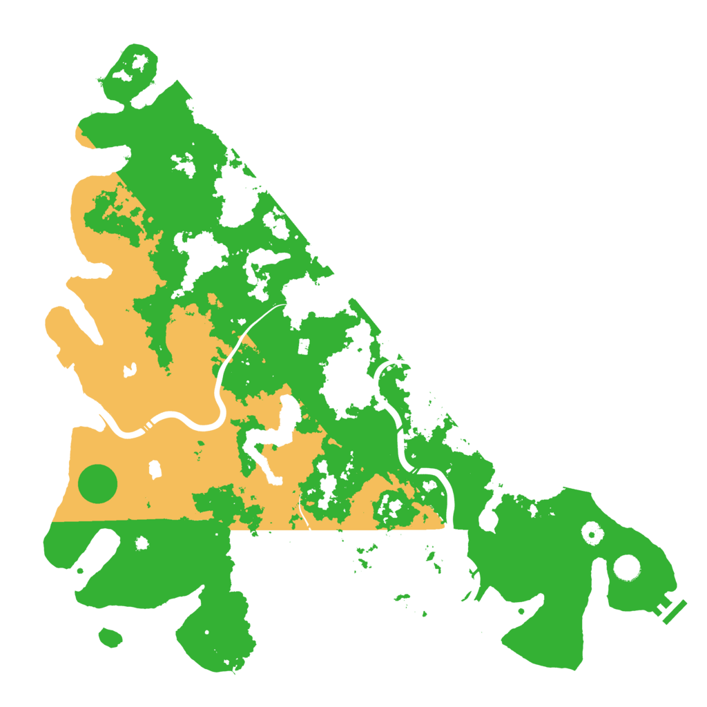 Biome Rust Map: Procedural Map, Size: 4750, Seed: 730932292