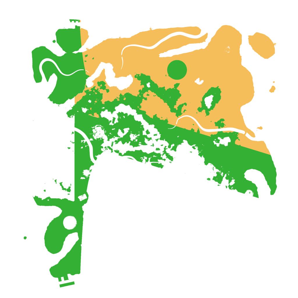 Biome Rust Map: Procedural Map, Size: 4000, Seed: 952516106