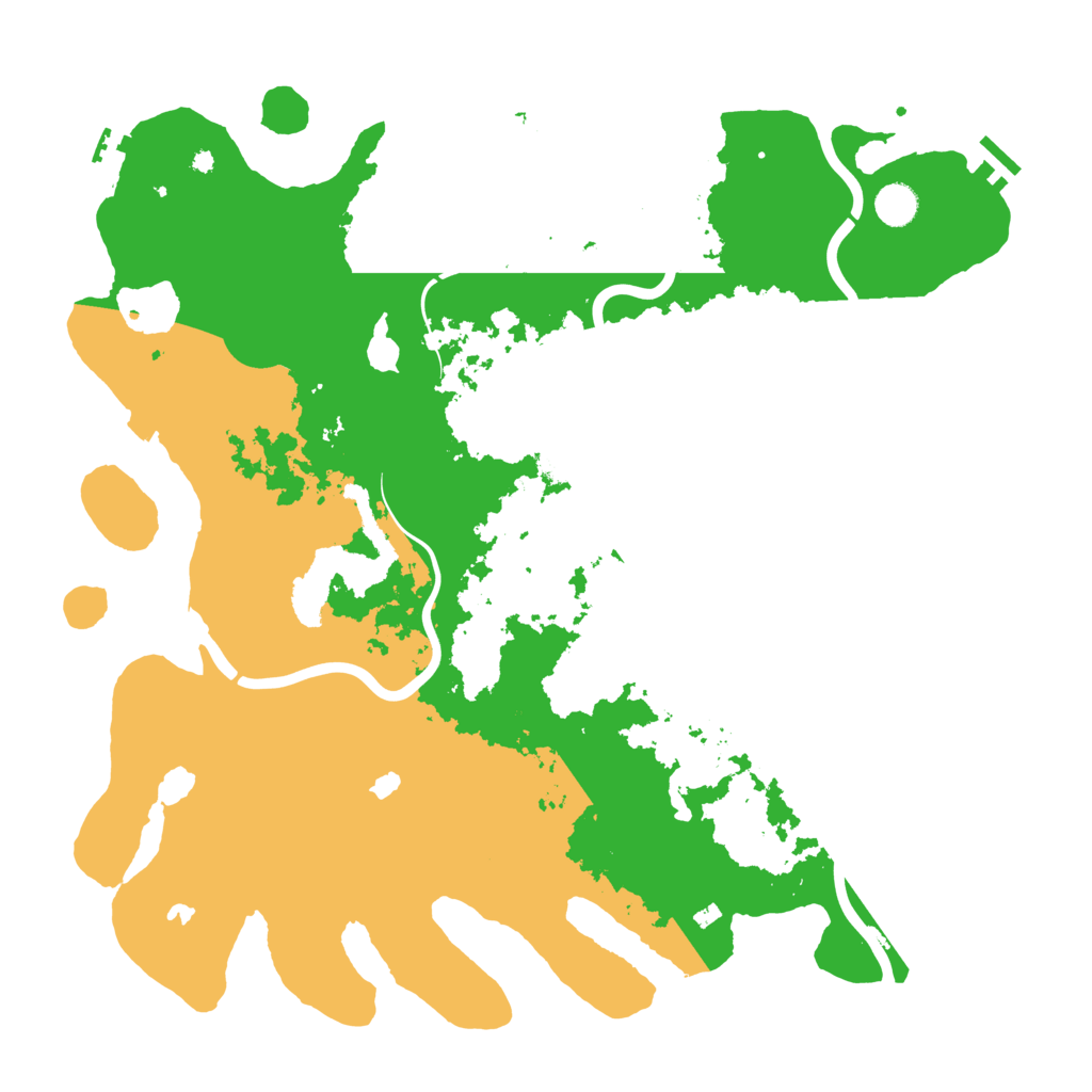 Biome Rust Map: Procedural Map, Size: 4500, Seed: 403282041