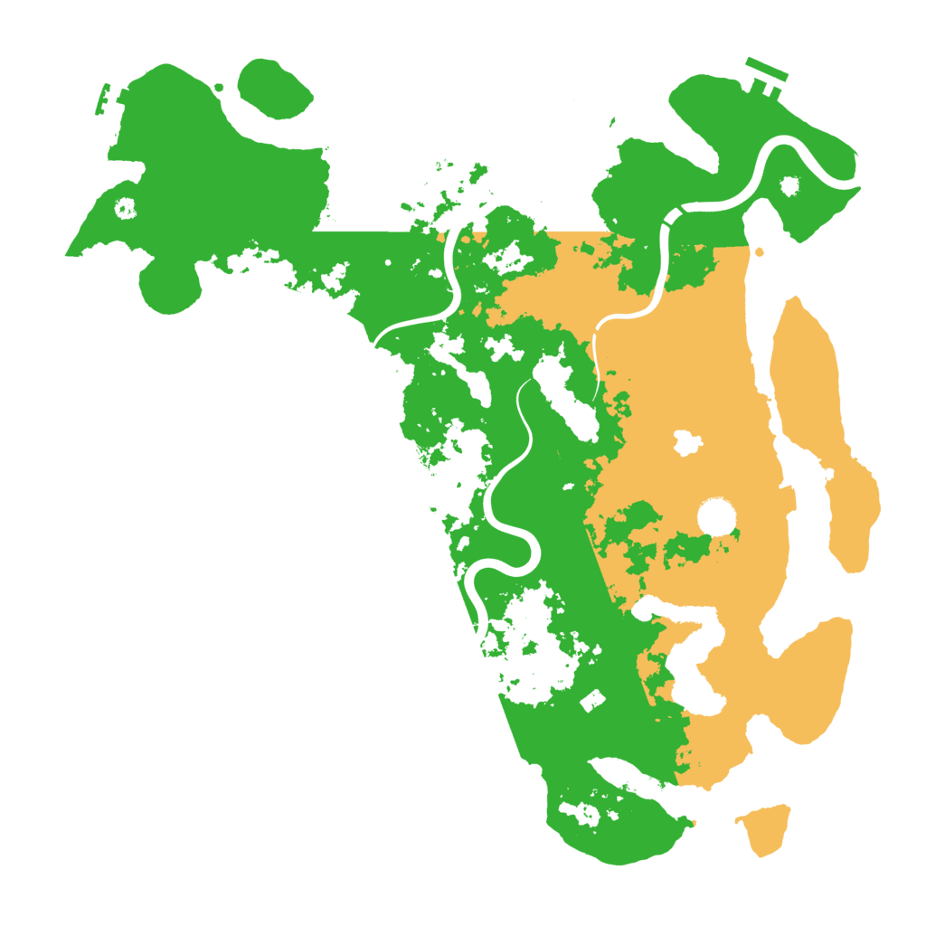 Biome Rust Map: Procedural Map, Size: 4250, Seed: 508604541