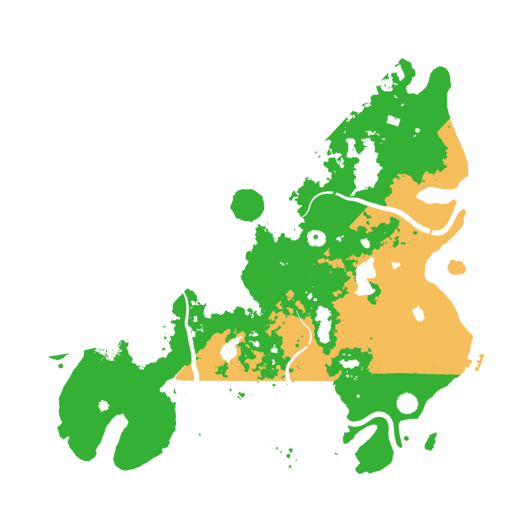Biome Rust Map: Procedural Map, Size: 4250, Seed: 1841107351