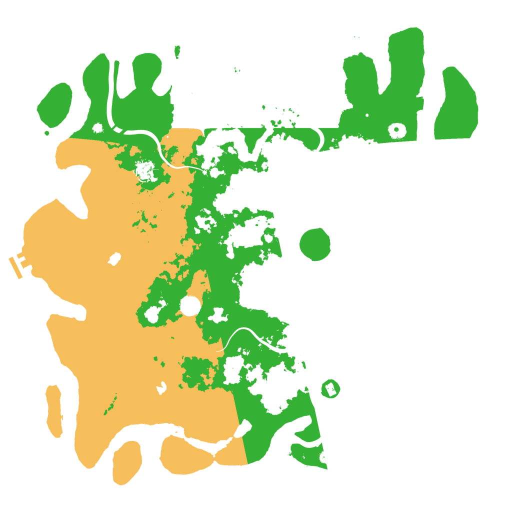 Biome Rust Map: Procedural Map, Size: 4500, Seed: 618580120