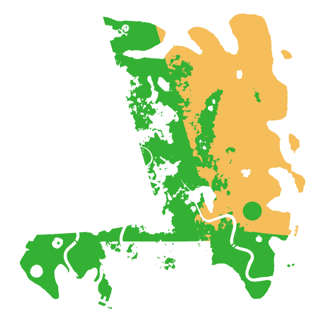Biome Rust Map: Procedural Map, Size: 4500, Seed: 1466064976