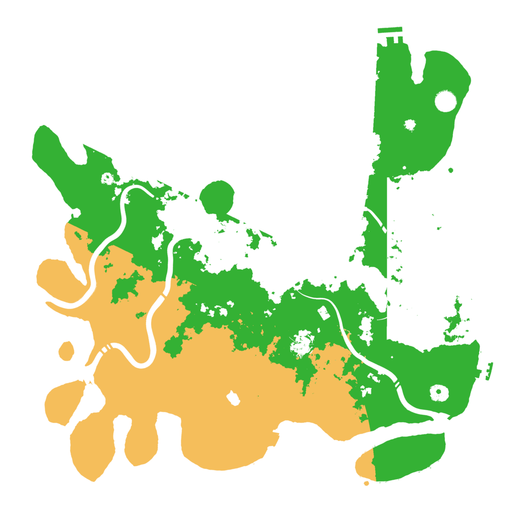 Biome Rust Map: Procedural Map, Size: 4250, Seed: 1367588311