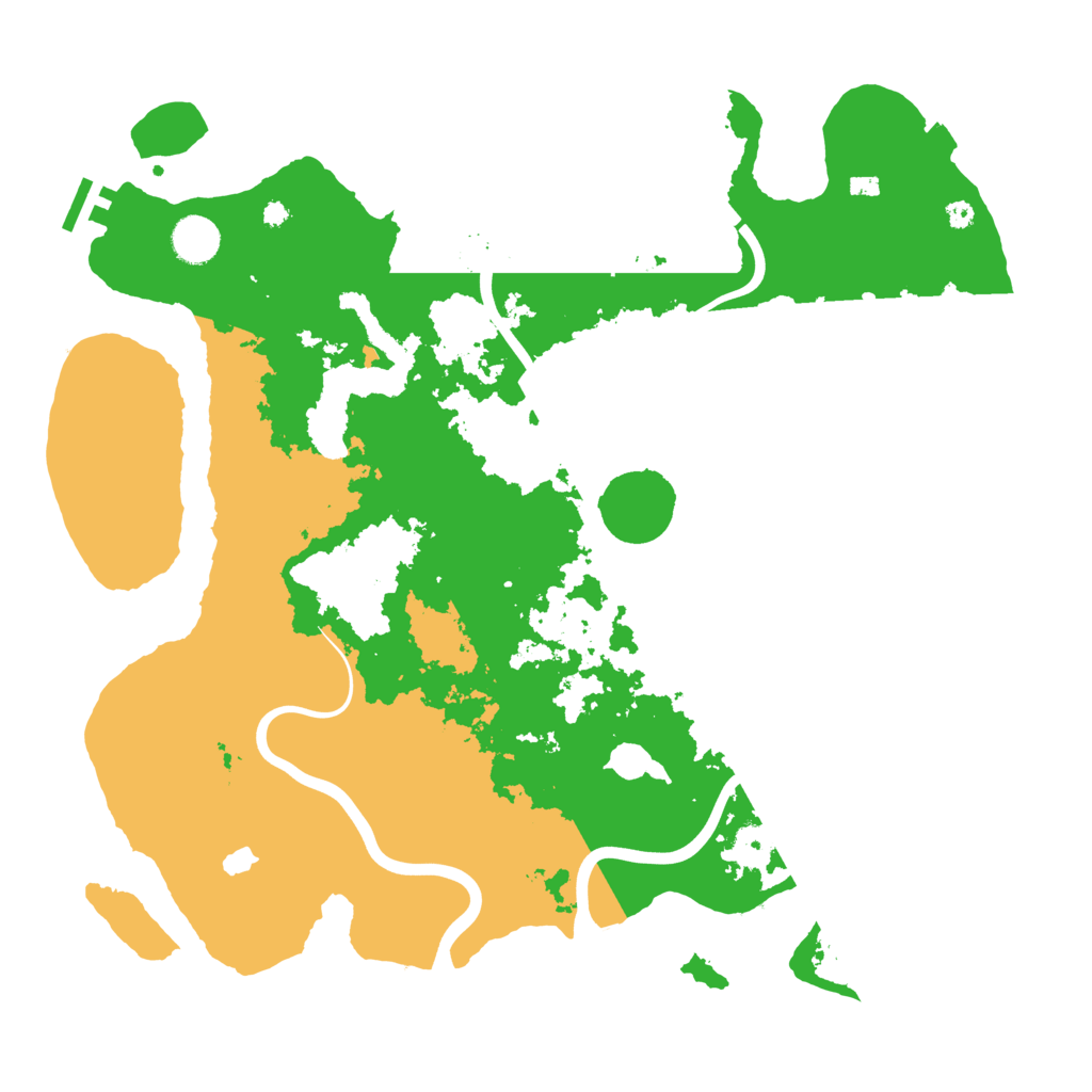 Biome Rust Map: Procedural Map, Size: 4000, Seed: 2083049145