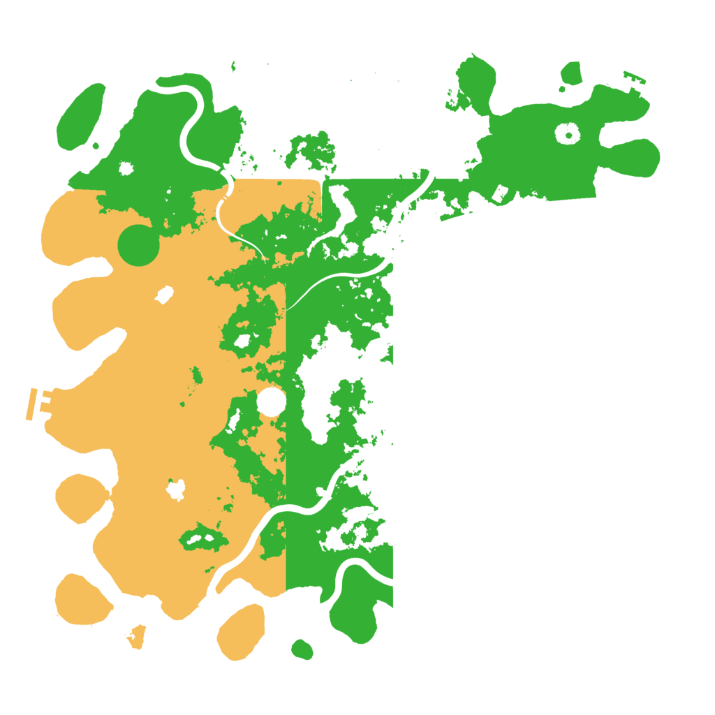 Biome Rust Map: Procedural Map, Size: 4500, Seed: 626085066