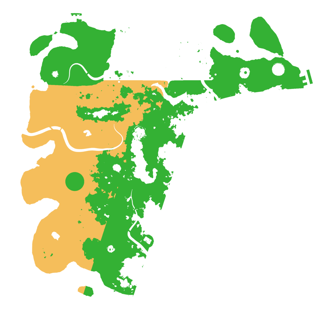 Biome Rust Map: Procedural Map, Size: 4500, Seed: 1682898964