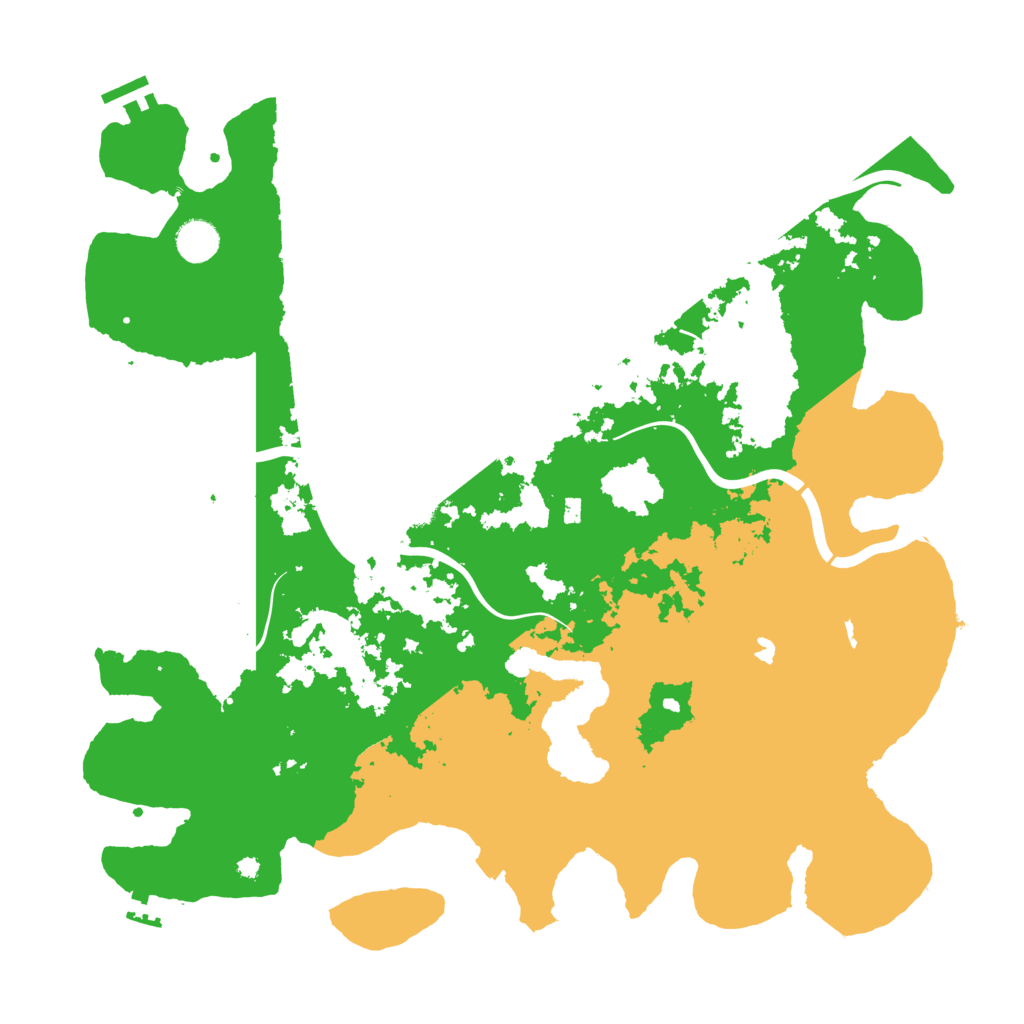 Biome Rust Map: Procedural Map, Size: 4250, Seed: 536603972