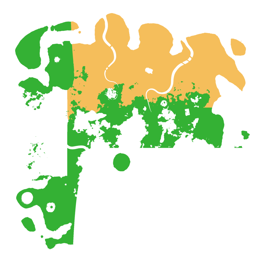 Biome Rust Map: Procedural Map, Size: 4250, Seed: 91966647