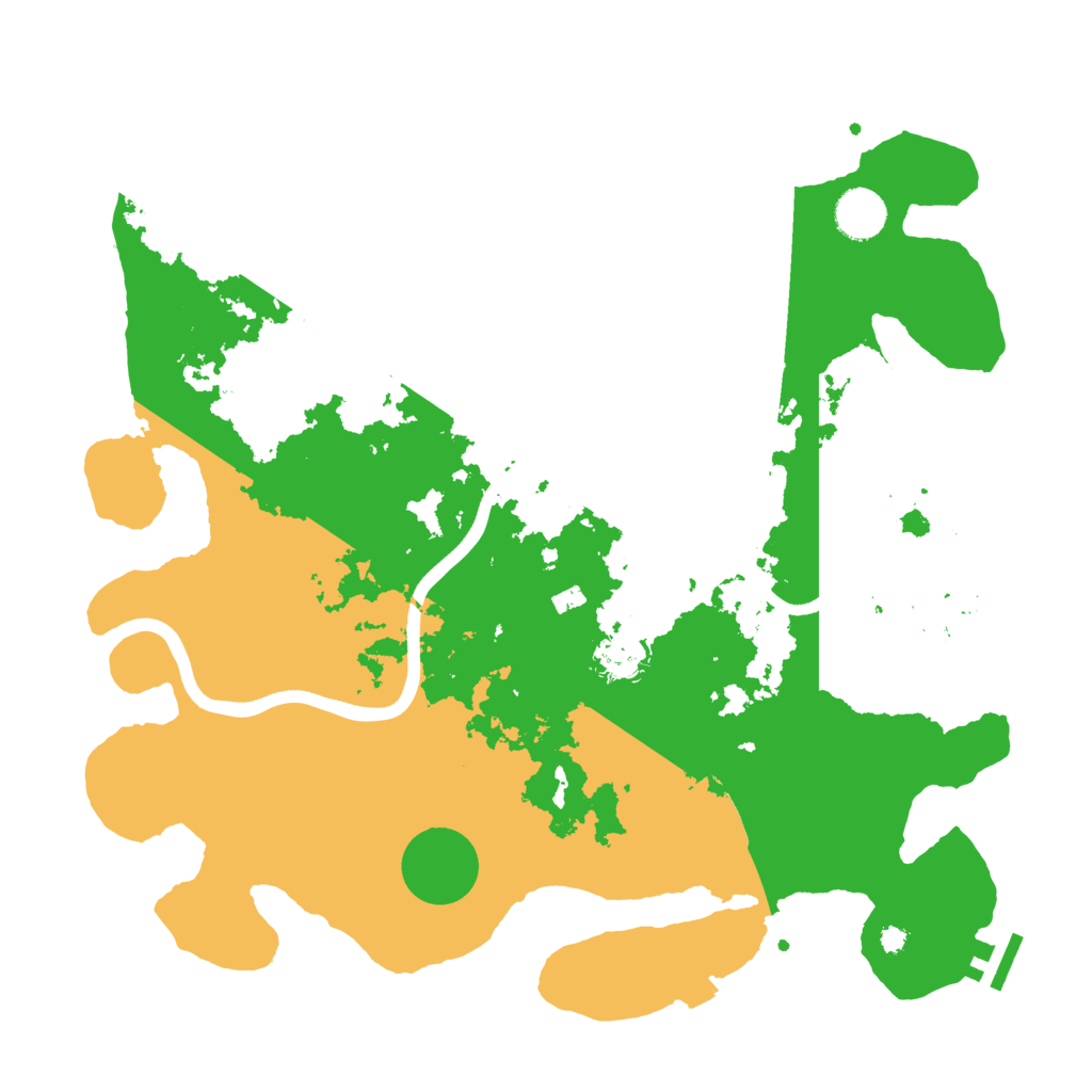 Biome Rust Map: Procedural Map, Size: 3750, Seed: 642615271