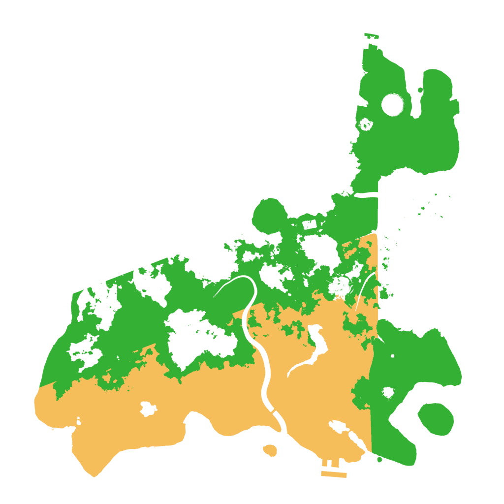 Biome Rust Map: Procedural Map, Size: 4000, Seed: 188723131