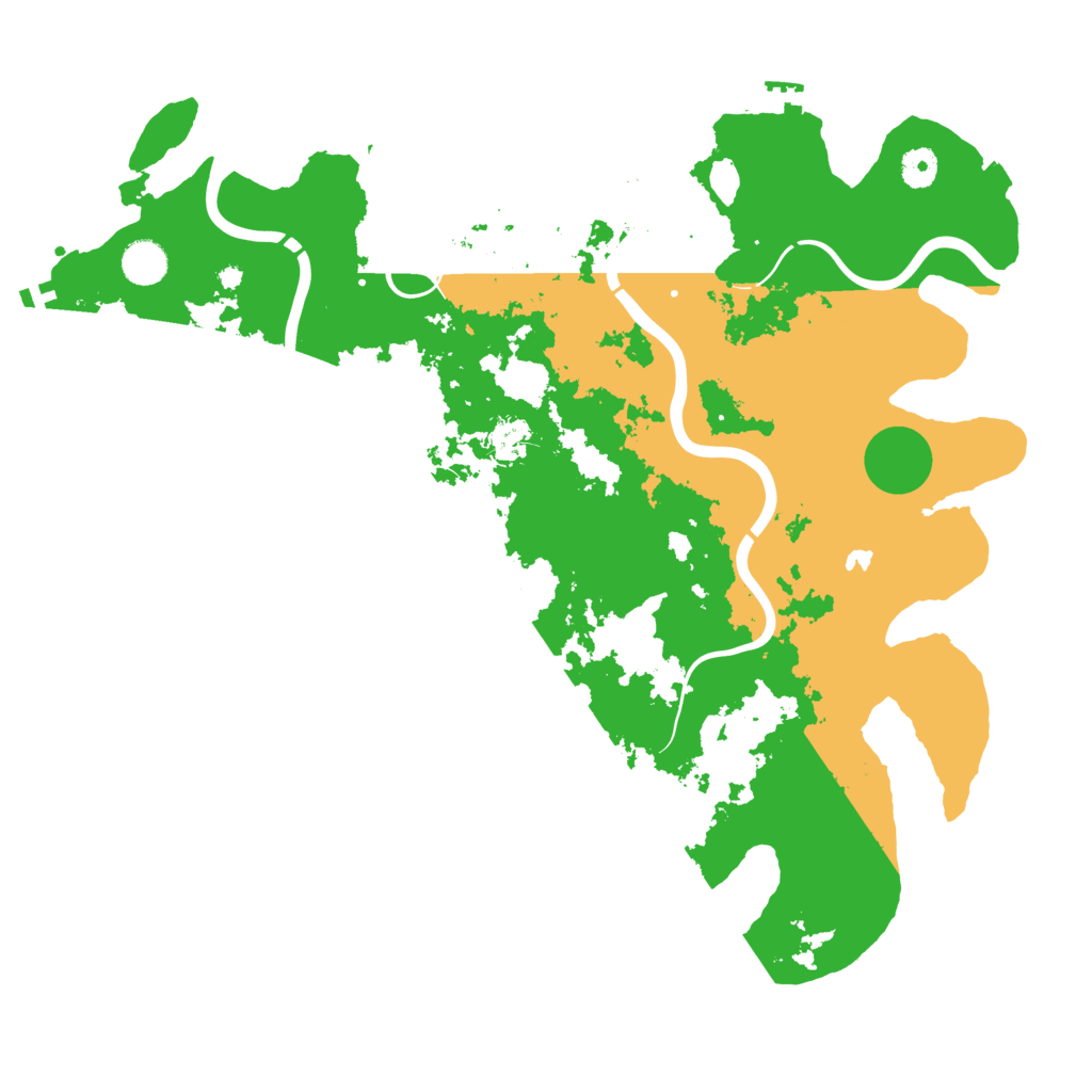 Biome Rust Map: Procedural Map, Size: 4250, Seed: 500669118